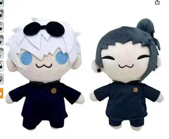  20cm Gojo And Geto Anime Plush Toys - Cute Stuffed Dolls for Kids  -  ToylandEU™