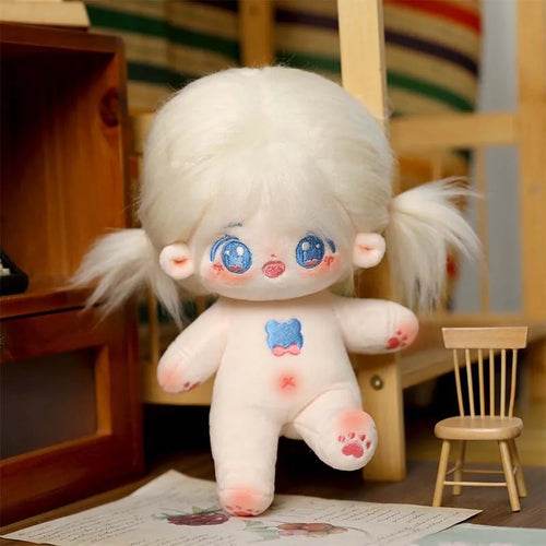 20cm Kawaii Plush Star Doll with Interchangeable Zodiac Outfits - ToylandEU