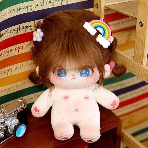 20cm Kawaii Plush Star Doll with Interchangeable Zodiac Outfits - ToylandEU