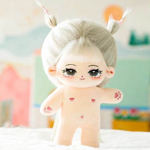 20cm Kawaii Plush Star Doll with Interchangeable Zodiac Outfits - ToylandEU