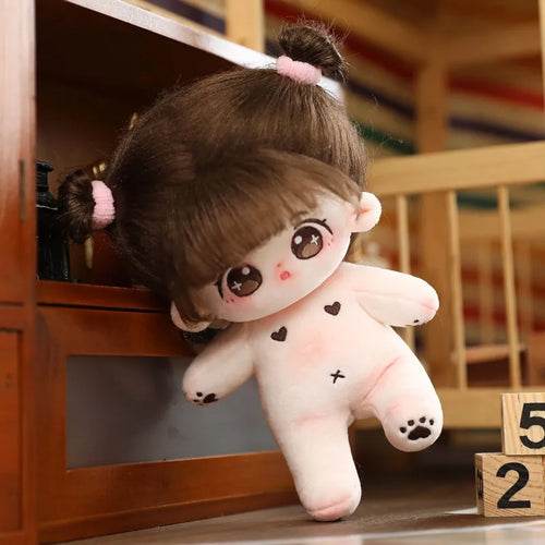 20cm Kawaii Plush Star Doll with Interchangeable Zodiac Outfits - ToylandEU
