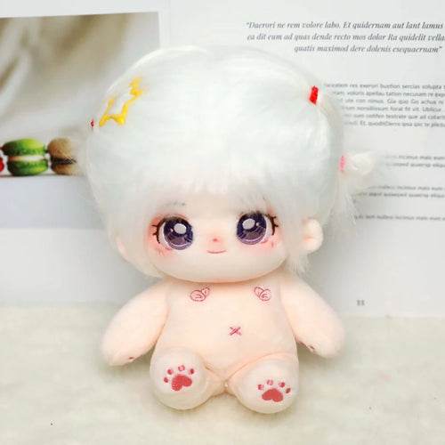 20cm Kawaii Plush Star Doll with Interchangeable Zodiac Outfits - ToylandEU