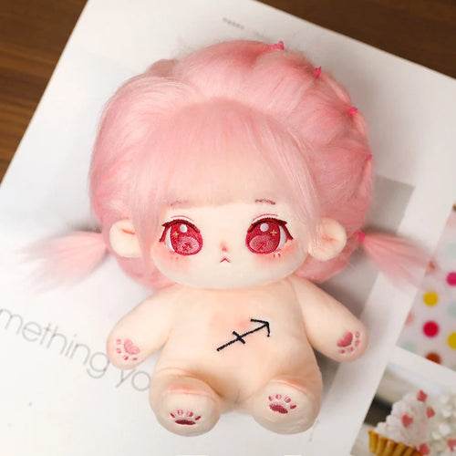 20cm Kawaii Plush Star Doll with Interchangeable Zodiac Outfits - ToylandEU