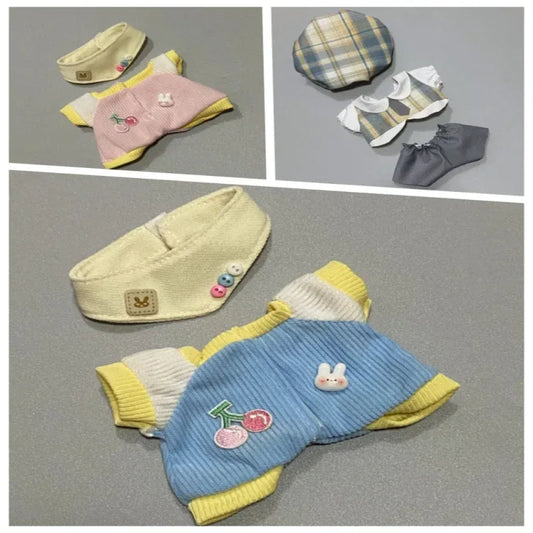 20cm Plush Doll Clothes Set For Unisex Dolls Gift Idea - ToylandEU
