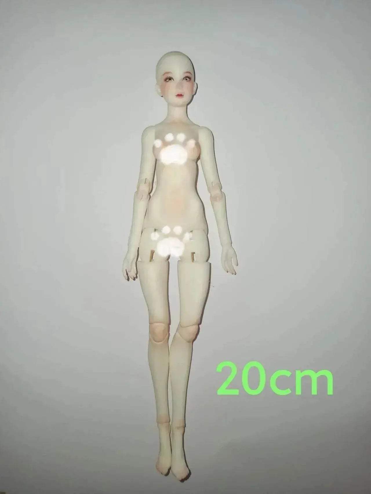 20cmBJD 1/8 Doll 10cm 12K High-Precision 3D Printing Toy - ToylandEU