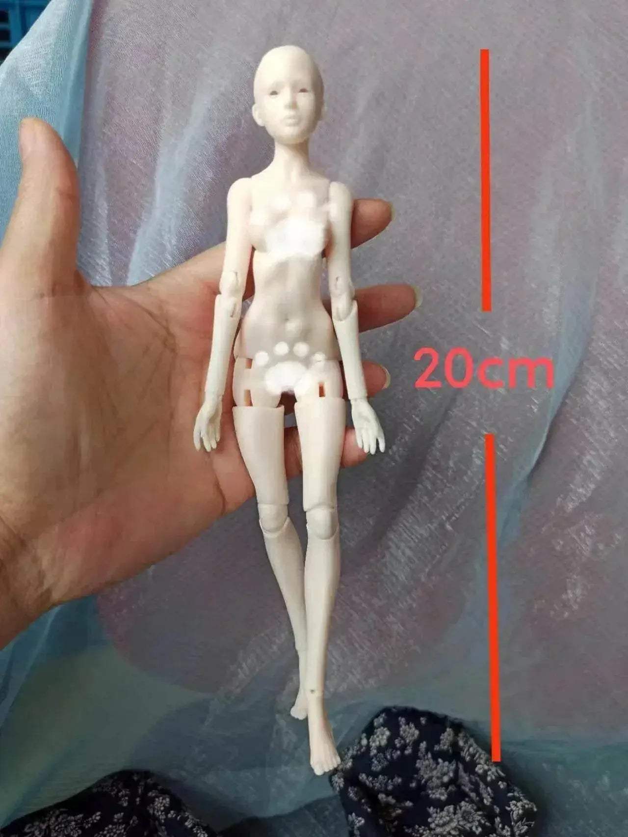 20cmBJD 1/8 Doll 10cm 12K High-Precision 3D Printing Toy - ToylandEU