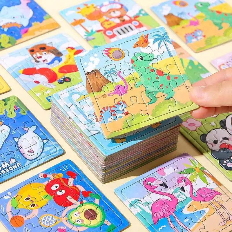  20pcs Cartoon Puzzle Animal Pattern Educational Toys for Kids -  ToylandEU™