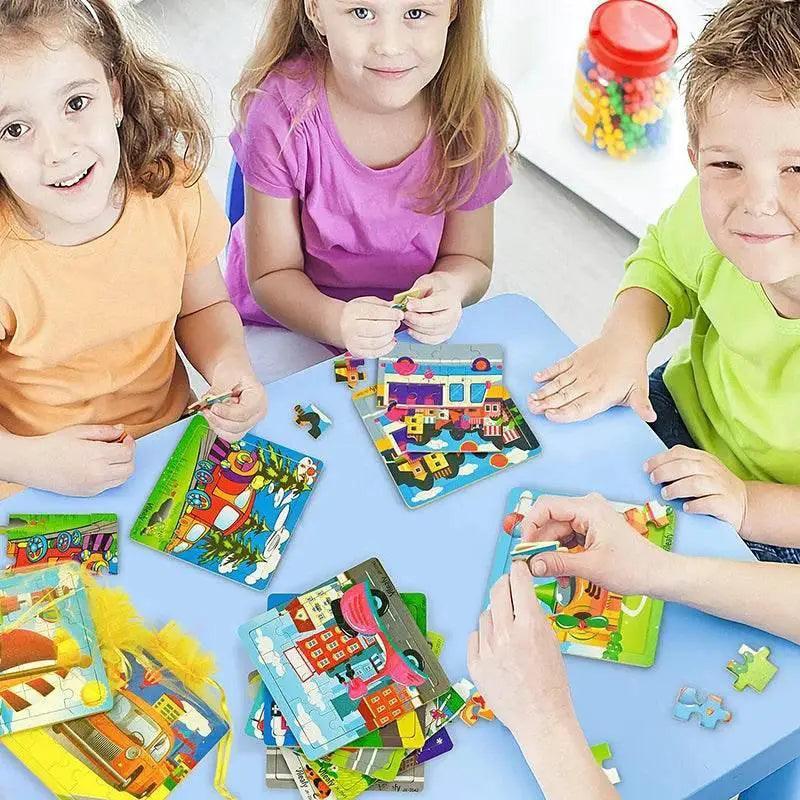  20pcs Cartoon Puzzle Animal Pattern Educational Toys for Kids -  ToylandEU™