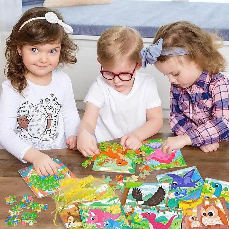  20pcs Cartoon Puzzle Animal Pattern Educational Toys for Kids -  ToylandEU™