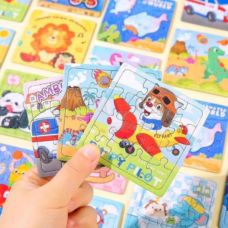  20pcs Cartoon Puzzle Animal Pattern Educational Toys for Kids -  ToylandEU™