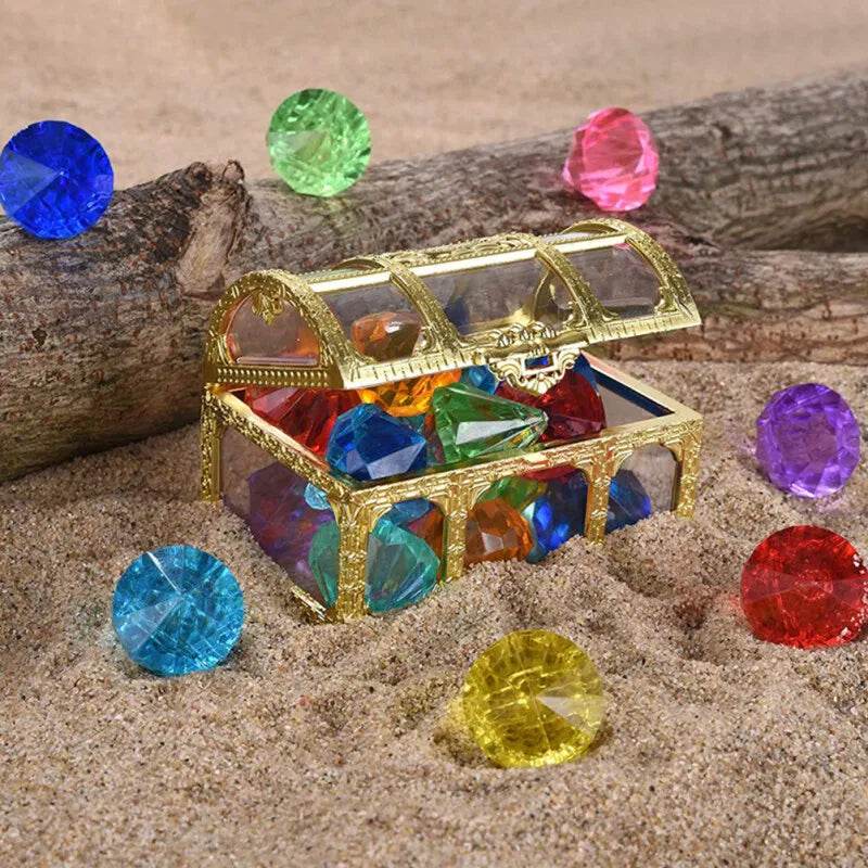 20pcs Underwater Toy Simulated Diamond Plaything Pool Diving Gemstone Toy - ToylandEU