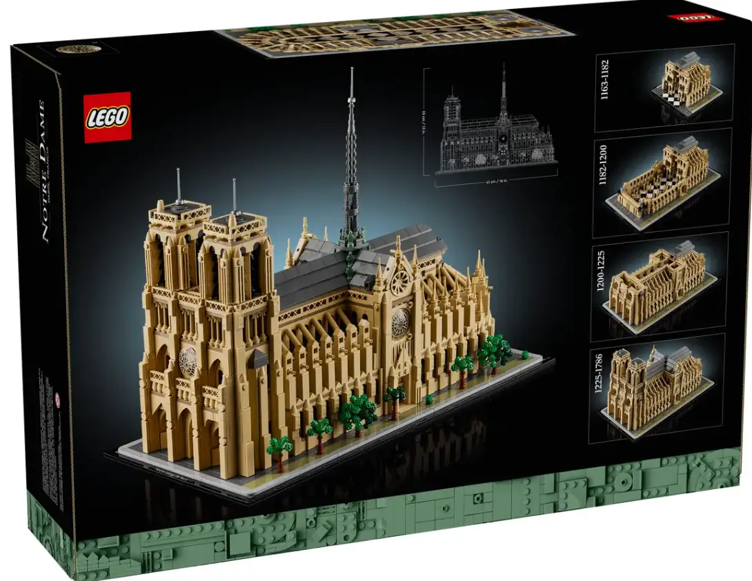 LEGO® Architecture Notre-Dame de Paris - 21061 - LEGOLAND® New York Resort Online Shop