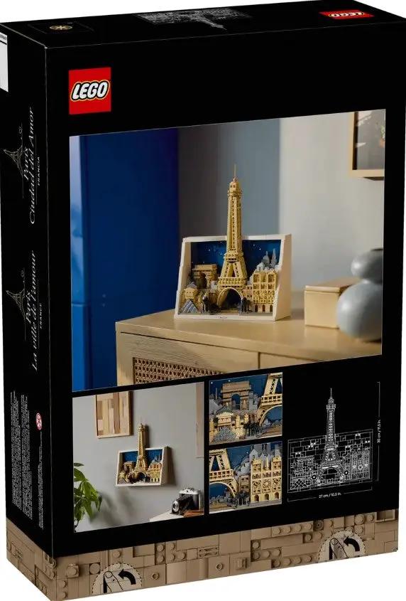 LEGO® Architecture Paris – City of Love - 21064 - LEGOLAND® New York Resort Online Shop