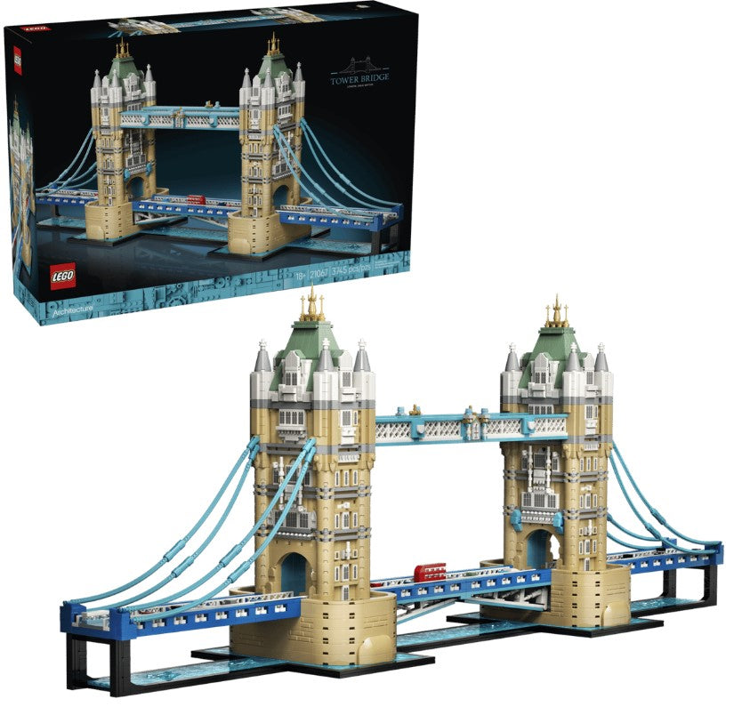 LEGO® Architecture Tower Bridge | 3745 Pieces | Ages 18 Plus | London Landmark
