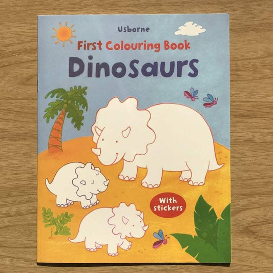 Children Coloring Sticker Book | 16 Coloring Pages | 8 Paper Sheets | Kids