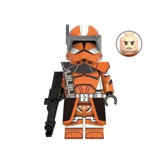 LEGO Compatible Captain Invert Figure, Standard Size, Durable ABS Plastic, Fits LEGO Bricks - ToylandEU
