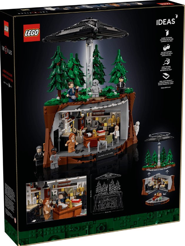 LEGO® Ideas X-Files Building Set 21369 | 1478 Pieces | Ages 18 And Up
