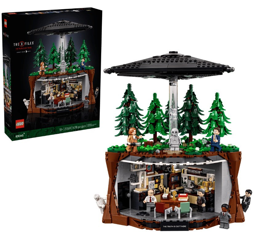 LEGO® Ideas X-Files Building Set 21369 | 1478 Pieces | Ages 18 And Up
