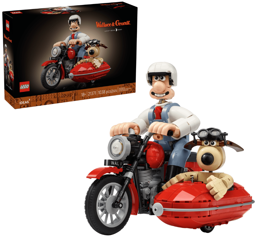 LEGO® Ideas Wallace And Gromit Building Set | 1038 Pieces | Ages 18+