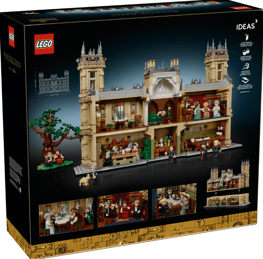 LEGO® Ideas Downton Abbey Building Set | 4711 Pieces | Ages 18+