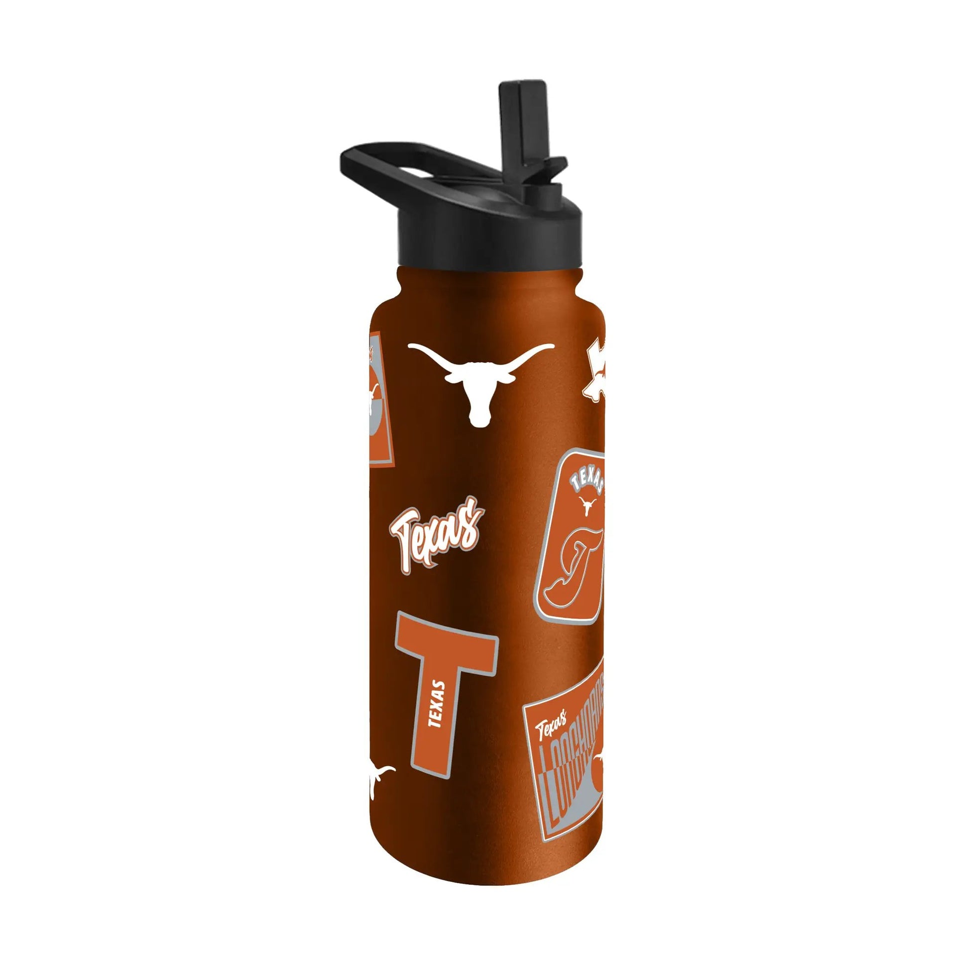 Texas Longhorns Quencher Bottle 34oz Stainless Steel Dreamweave