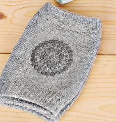 Kids' Terry Knee And Elbow Pad Crawling Socks | Anti-Skid