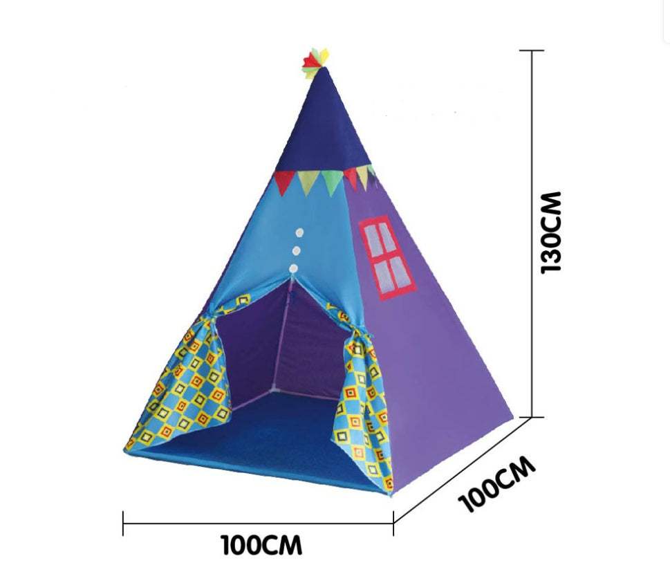 Kids' Indian Play Tent | 100 x 100 x 130 cm
