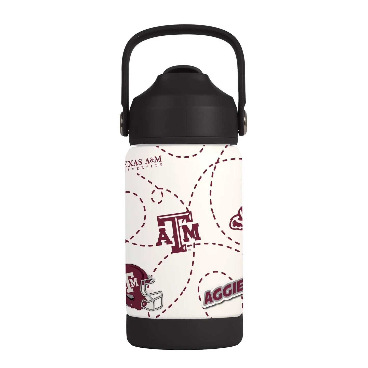 Texas A&M Aggies Kids Bottle 12oz Stainless Steel Mascot