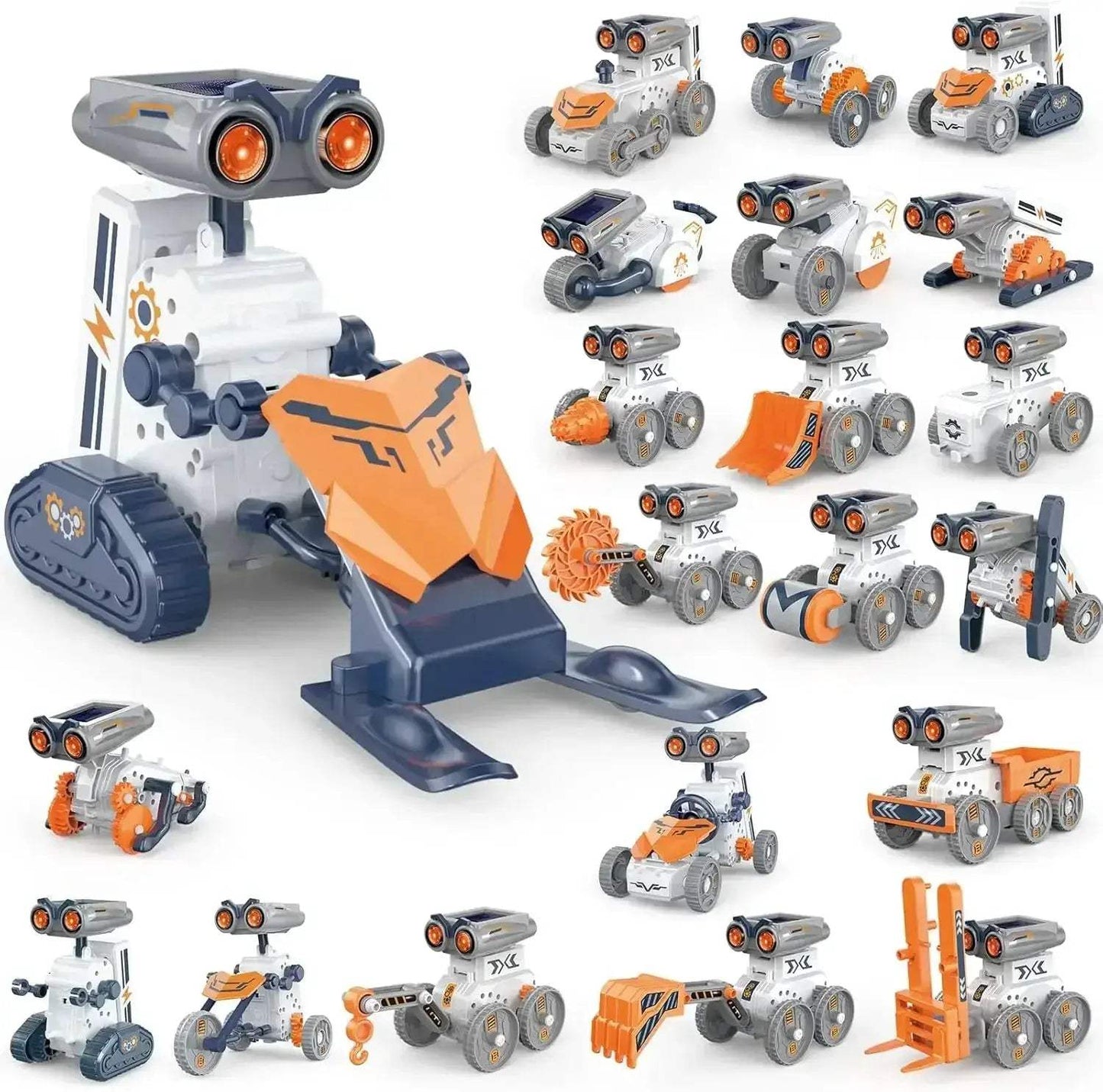 21In1 Solar Robot Kit For Kids Hands-On STEM Education Toy - ToylandEU
