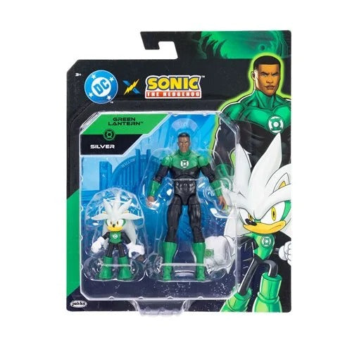 Action Figure | 2.5-Inch | 2-Pack Set | DC x Sonic Crossovers