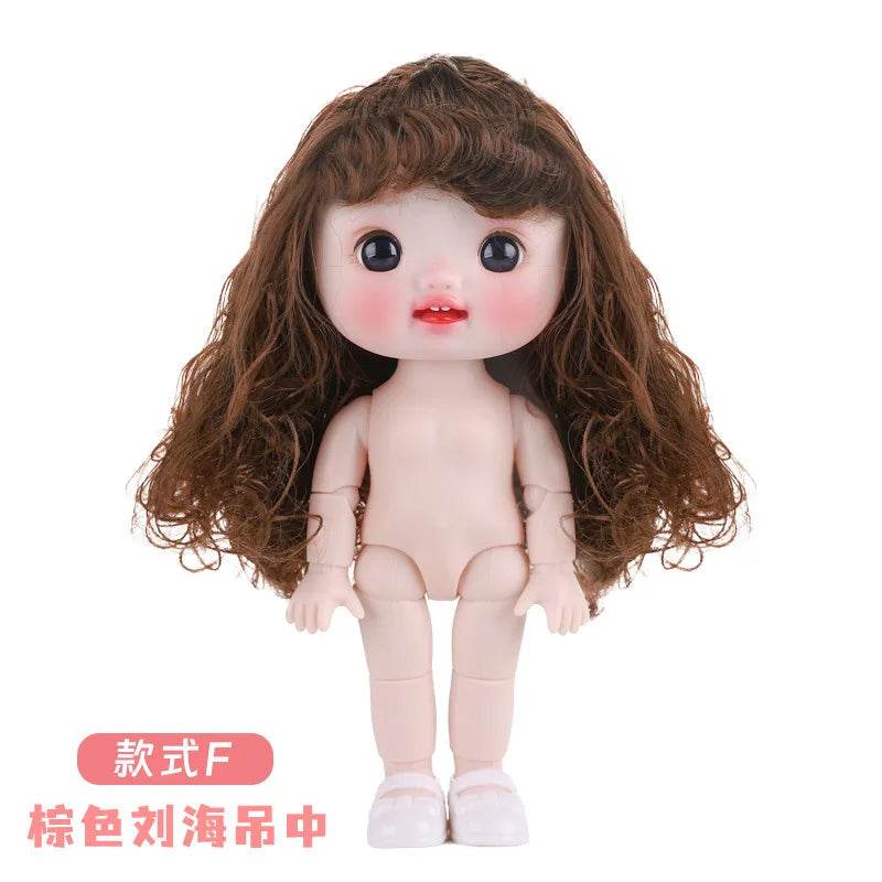 21cm Cute BJD Doll Toys Vinyl Movable Jointed Kawaii Dolls - ToylandEU
