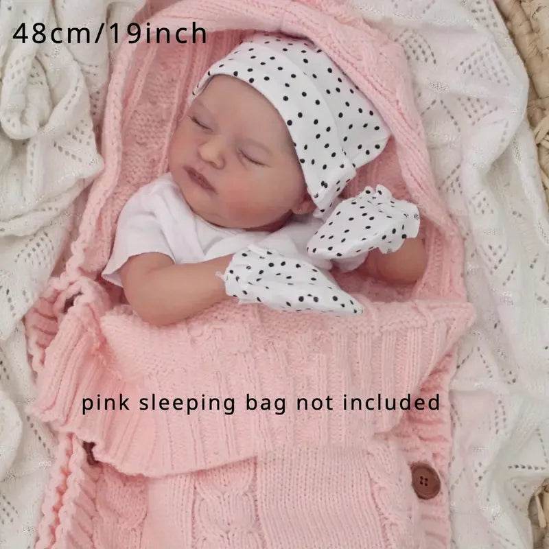 21inch 52cm Already Painted Finished Reborn Baby Doll Laura - ToylandEU