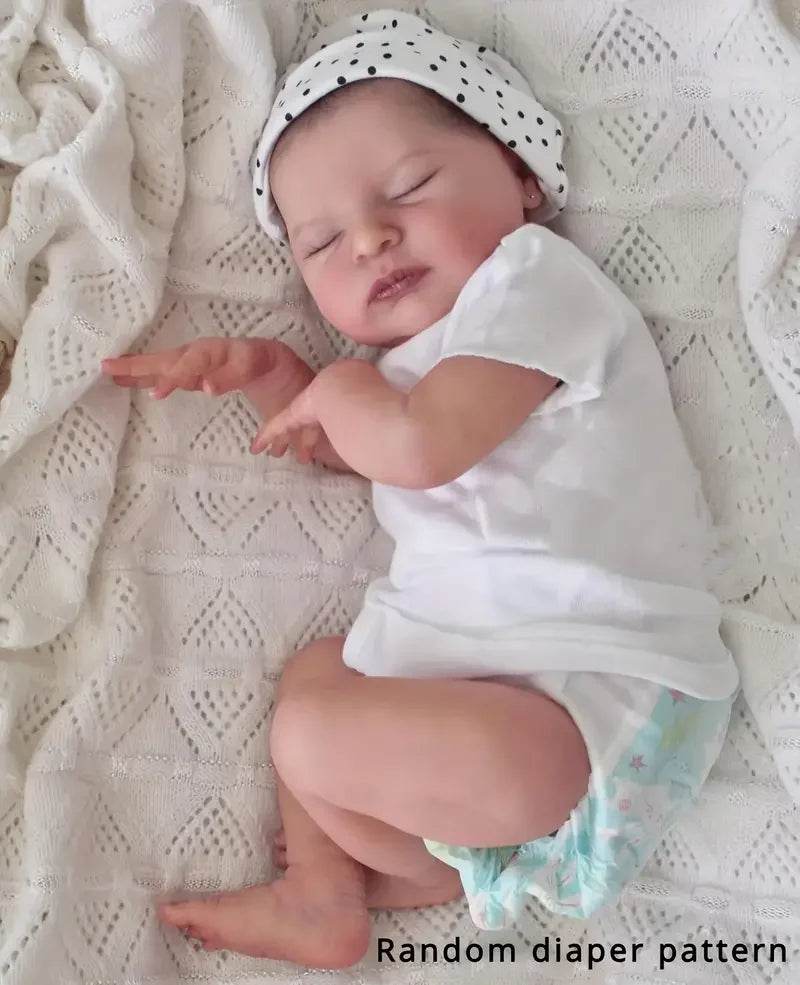 21inch 52cm Already Painted Finished Reborn Baby Doll Laura - ToylandEU
