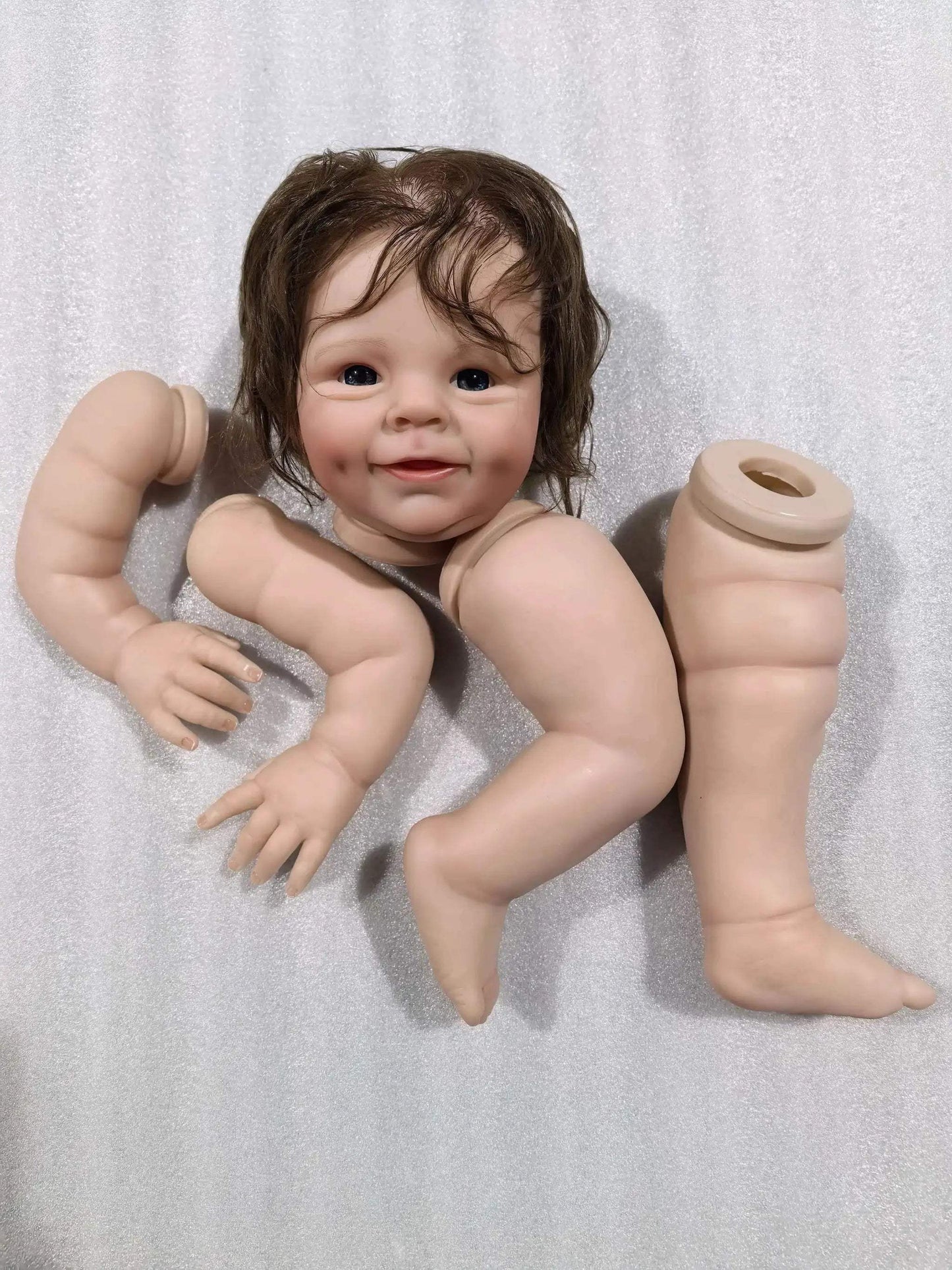  22 Inch Reborn Doll Kit Shaya Ultra Hand Rooted Hair -  ToylandEU™