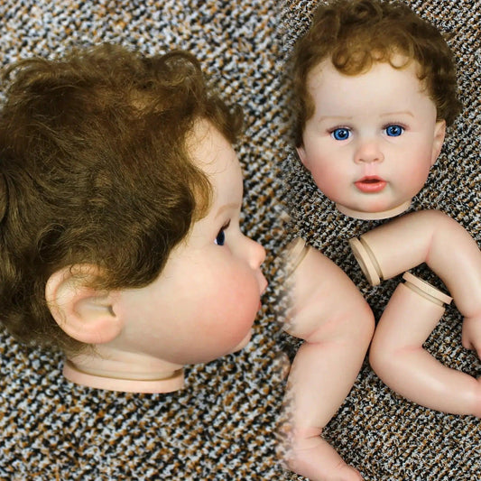  22 Inch Reborn Doll Kit Unassembled Rooted Hair -  ToylandEU™