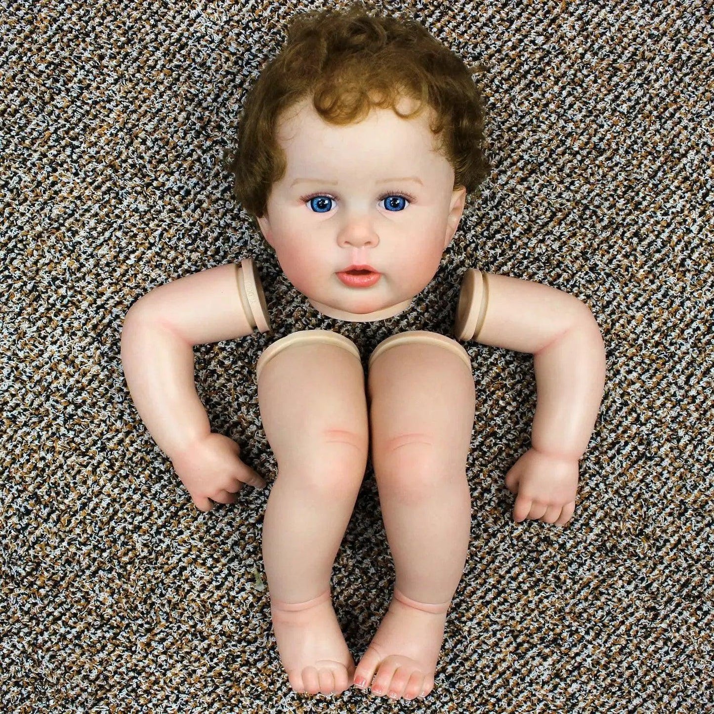  22 Inch Reborn Doll Kit Unassembled Rooted Hair -  ToylandEU™