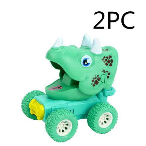 Dinosaur Owl Snail Push Sliding Car Toy | Plastic | Play Vehicles