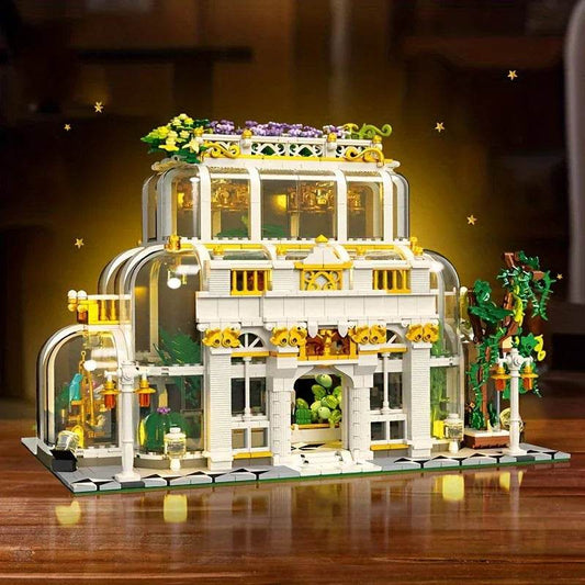 2231PCS Plant Garden Building Blocks City Street Model MOC Bricks Set With Light - ToylandEU