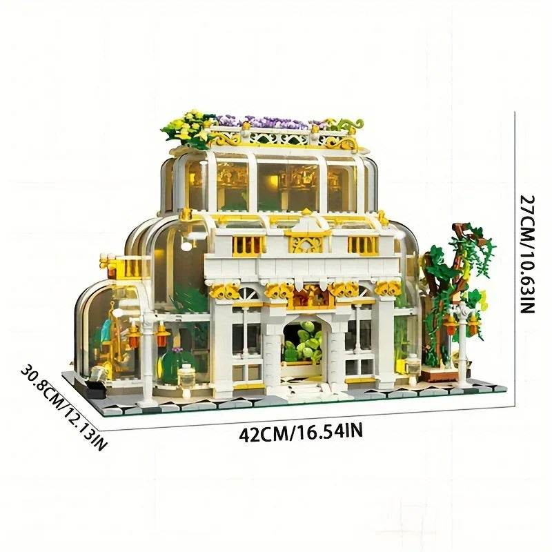 2231PCS Plant Garden Building Blocks City Street Model MOC Bricks Set With Light - ToylandEU