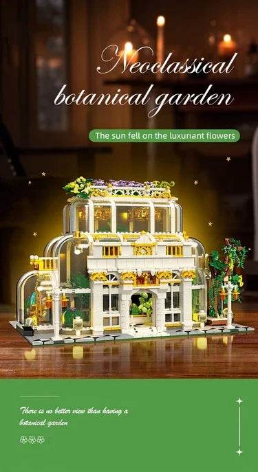 2231PCS Plant Garden Building Blocks City Street Model MOC Bricks Set With Light - ToylandEU