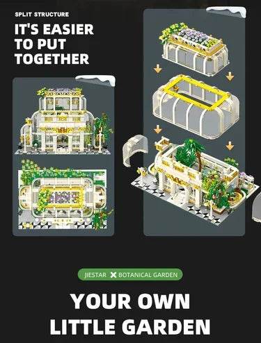 2231PCS Plant Garden Building Blocks City Street Model MOC Bricks Set With Light - ToylandEU