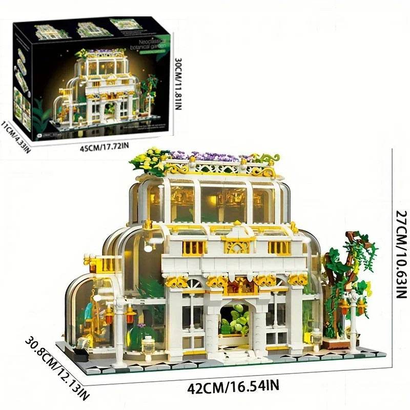 2231PCS Plant Garden Building Blocks City Street Model MOC Bricks Set With Light - ToylandEU