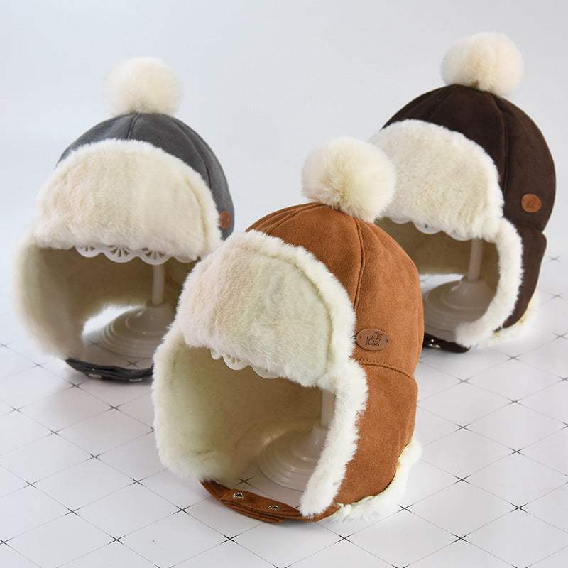 Plush Earmuff Cap | Rabbit Hair