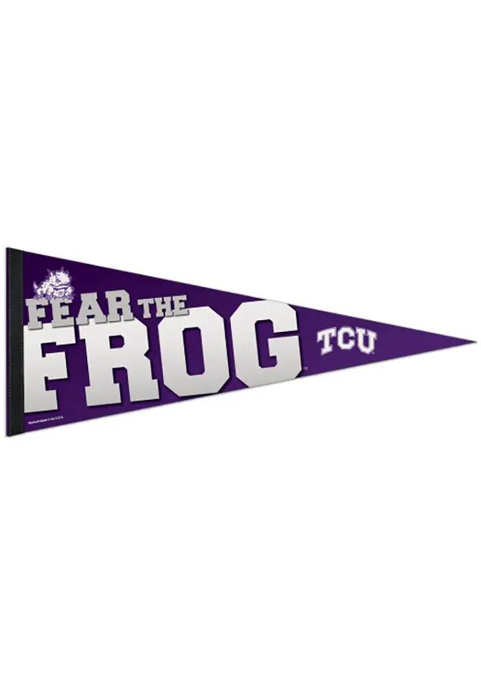 TCU Horned Frogs Pennant 12x30 Premium Style