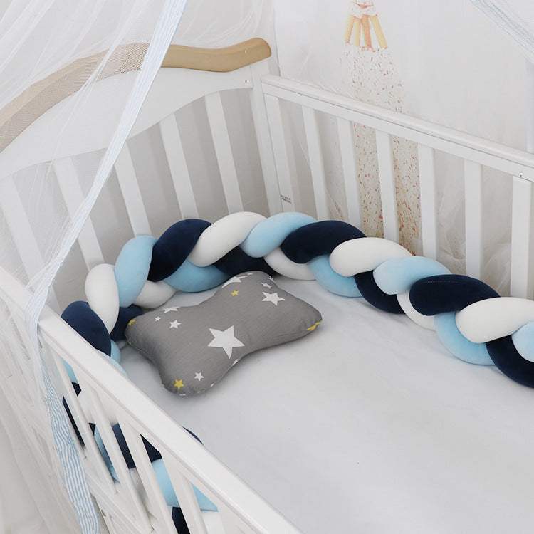 Braided Knot Crib Bumper | Anti-Collision