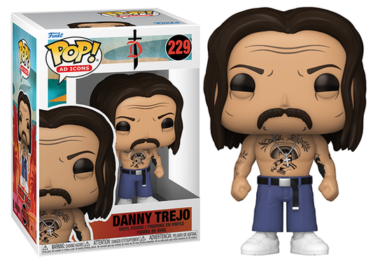 Danny Trejo Ad Icons Funko Pop Figure Near Mint Condition