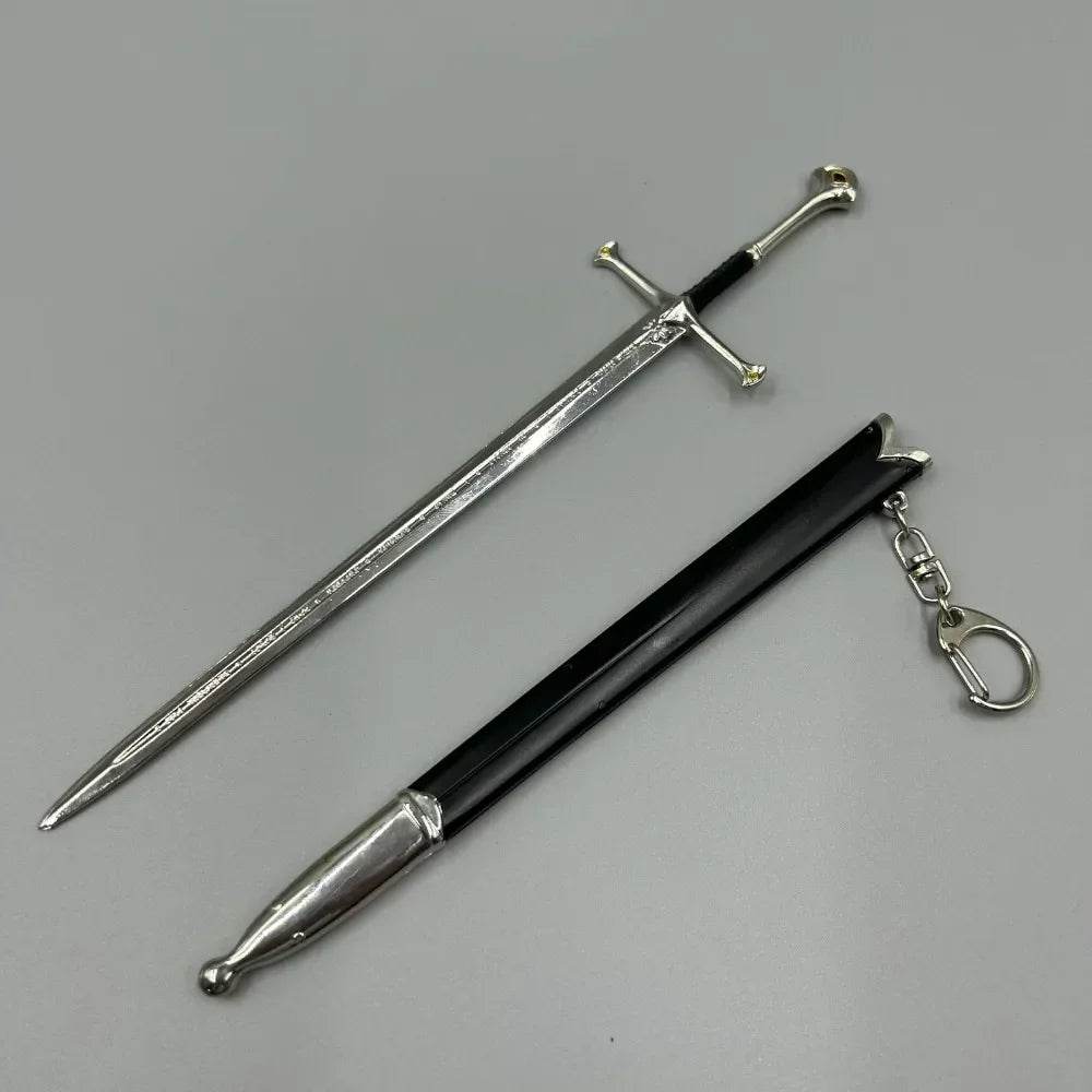 22cm Aragorn Narthil Sword Elves Anduril Keychain Toy Gift - ToylandEU