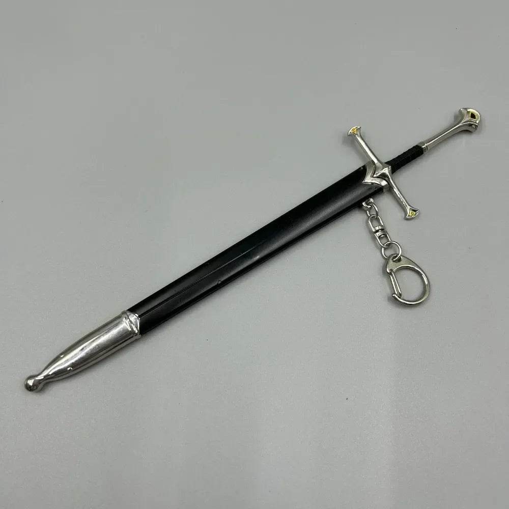 22cm Aragorn Narthil Sword Elves Anduril Keychain Toy Gift - ToylandEU