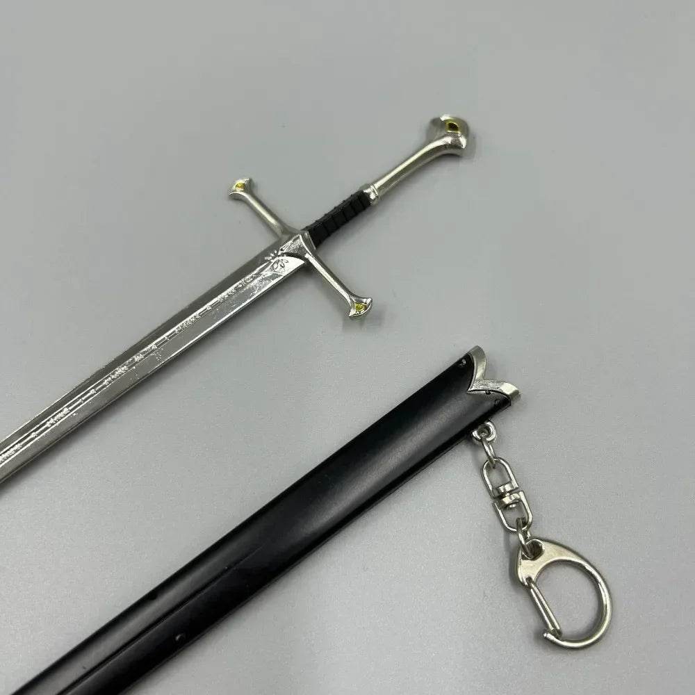 22cm Aragorn Narthil Sword Elves Anduril Keychain Toy Gift - ToylandEU