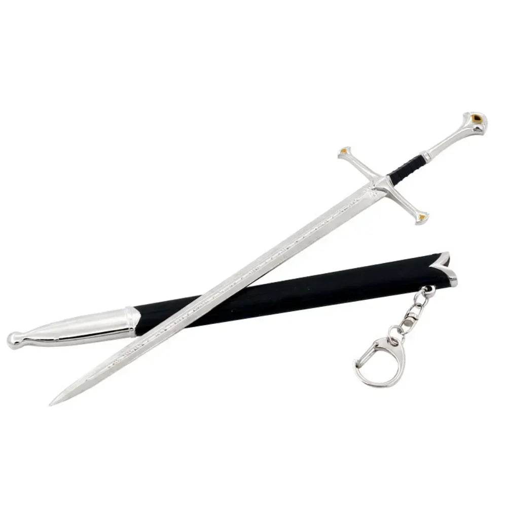 22cm Aragorn Narthil Sword Elves Anduril Keychain Toy Gift - ToylandEU
